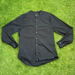 Kenneth Cole New York Band Collar Button-down Shirt